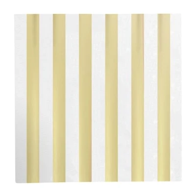 Imagen de Fiestas GUIRCA 12 Servilletas Gold Desechables (16x16 cm) Decoración de Mesa para Cumpleaños o Año Nuevo Ideal Eventos y Festividades Oro
