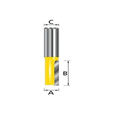 Imagen de Makita D 10017 Fresa recta un filo