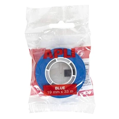 Imagen de APLI 12273 Cinta adhesiva de polipropileno color azul