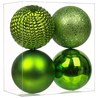 Imagen de Bolas de Navidad 12 cm, 4 unidades