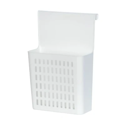 Imagen de WENKO Cesto de almacenaje para Puertas Estante Cocina Colgar Blanco