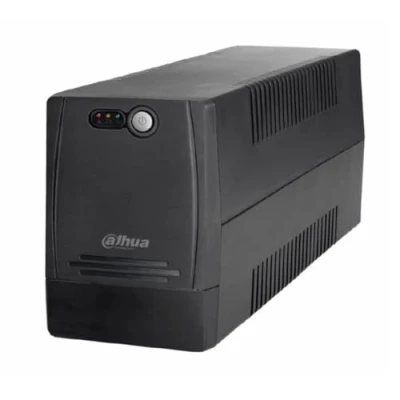 Imagen de Dahua UPS de 600VA/360W/ Entrada y Salida 110 V, Estabilizador Voltaje AVR, Diseño Compacto Ideal para hogar Oficina. Protecciones integradas contra descargas sobrecargas.