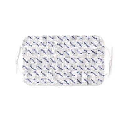 Imagen de Electrodo grande para la espalda baja de axion Parche lumbar 20x12 cm electroestimulador TENS Autoadhesivo reusable con conexión clavija 2 mm