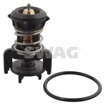 Imagen de SWAG 30 10 6524 Termostato, refrigerante 92 con junta anular VOLKSWAGEN: Scirocco III, Golf 7, Tiguan I, SEAT: Leon III SC, Hatchback