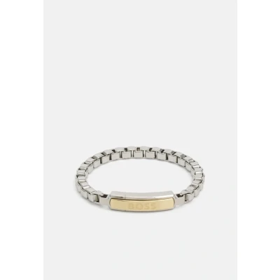 Imagen de BOSS Devon Pulsera silvercoloured/goldcoloured, Hombre, Talla: One Size, Silver coloured/gold coloured