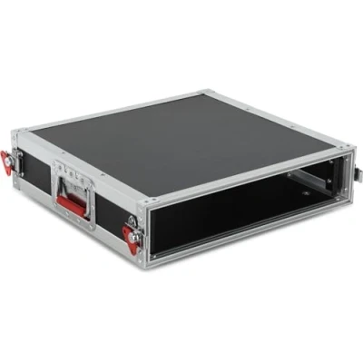 Imagen de Gator Cases GTOUR Standard &amp; Shallow Racks ATA Flight Case de madera; 2U; 17&quot; profundidad (G TOUR 2U)