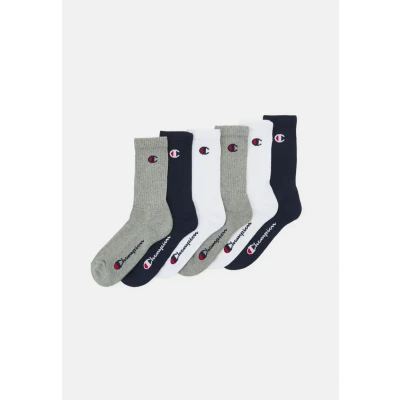 Imagen de Champion CREW Socks 6 PACK Unisex Calcetines de deporte, Talla: 35 38, Multicolor
