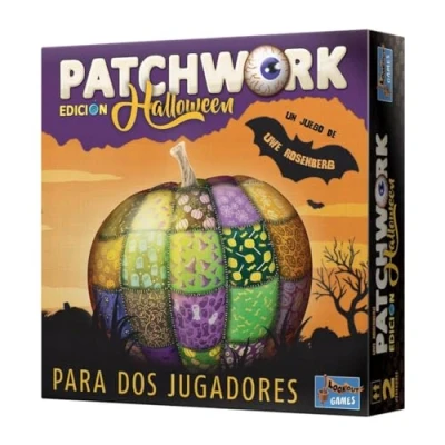 Imagen de Asmodee Lookout Spiele Patchwork Halloween Juego de Mesa en Español, LKGPAH01ES