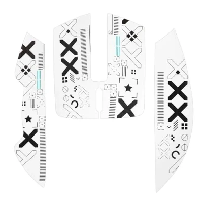 Imagen de ATTACK SHARK X11 cinta de agarre antideslizante para ratones, kit profesional actualización resistente al sudor, corte ajustar, fácil usar, solo mouse,