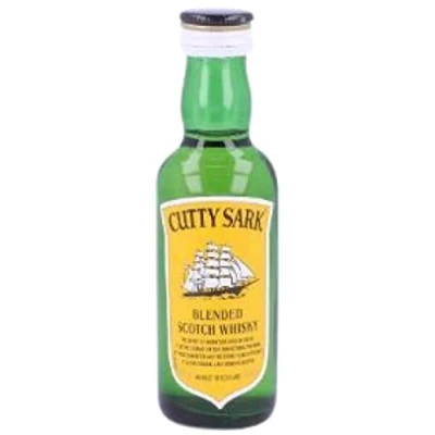 Imagen de 12 x Whisky Blended Cutty Sark Miniatura (Caja de Botellines 5 cl)