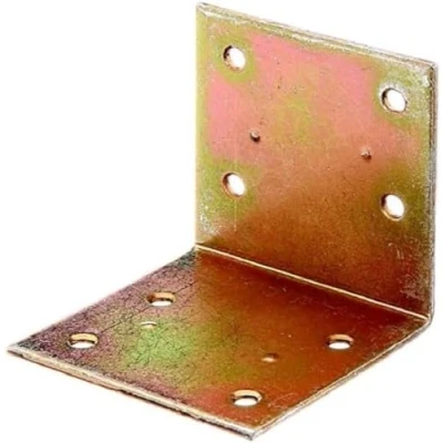 Imagen de Alberts 332723 Escuadra de ensamblaje ancha, Galvanizado Sendzimir, 60 x mm, Juego 25