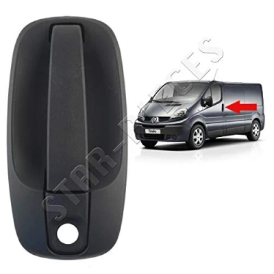 Imagen de STARKIT PERFORMANCE Maneta de puerta exterior para Renault Trafic 2, Opel Vivaro A y Nissan Primastar (2001 2014) delantero izquierdo (lado conductor)