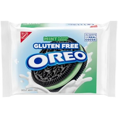 Imagen de OREO Double Stuf Galletas sándwich sin gluten de 12 onzas