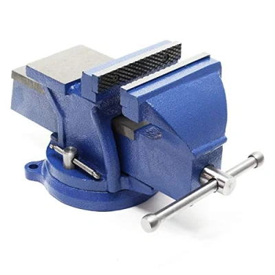 Imagen de Tornillo de banco Heavy Duty mordaza 150 mm con yunque morsa taller carga pesada