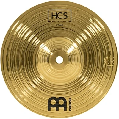 Imagen de Meinl Cymbals HCS Plato Splash de 8 pulgadas (20,32cm) Platillos Batería Latón, Acabado Tradicional (HCS8S)