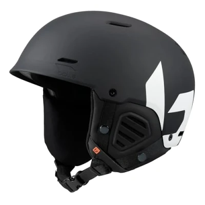 Imagen de Bollé Mute Black White Matte M 55 59Cm, Casco De Esquí, Medium, Unisex Adulto