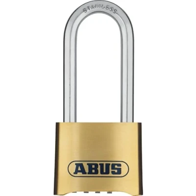Imagen de Abus 180IB/50HB63_C_N Candado combinación Nautilus 50mm arco inoxidable extra largo 4 dígitos blister