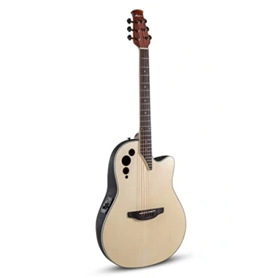 Imagen de Applause AB24 2S Guitarra electroacústica tradicional, Mid Cutaway, rojo rubí satinado
