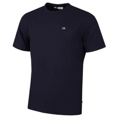 Imagen de Calvin Klein Campus Wicking Stretch Camiseta Lujo Hombre Armada XL