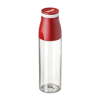 Imagen de Tatay Botella Urban Drink de 650 ml, Hermética, Tritán, Libre BPA, Resistente a Rotura, No deja Sabor ni Olor, Apto Lavavajillas y Microondas, Color Burdeos