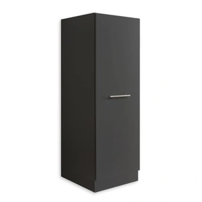 Imagen de Laundreezy Lavadora y Armario Multiusos, Color Blanco, Certificado TUV con Mucho Espacio de Almacenamiento, Madera ingeniería, Antracita, Der Größzügige Stauraumschrank