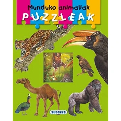 Imagen de Munduko animaliak puzzleak (Nire lehen puzzle liburua)