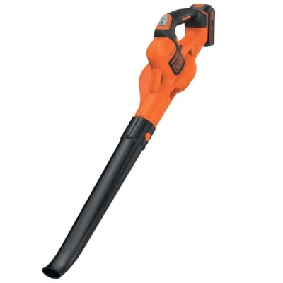 Imagen de BLACK+DECKER Soplador PowerCommand 18V, batería de litio 2.0Ah, 2 velocidades, flujo aire óptimo, velocidad 209 km/h, autonomía 27 min, incluye 2Ah y cargador, GWC1820PC QW