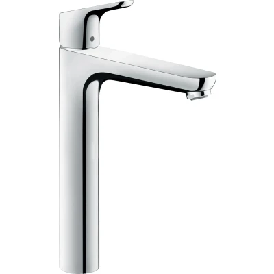 Imagen de hansgrohe Focus grifo lavabo sin desagüe, monomando 231 mm, mezclador ahorro de agua (EcoSmart), cromo, 31532000