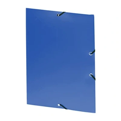 Imagen de Viquel 151314 Carpeta de gomas y solapas, polipropileno A4, color azul