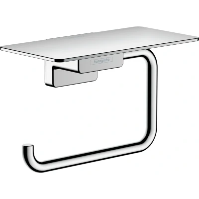 Imagen de hansgrohe AddStoris Portarrollos con repisa, cromo, 41772000