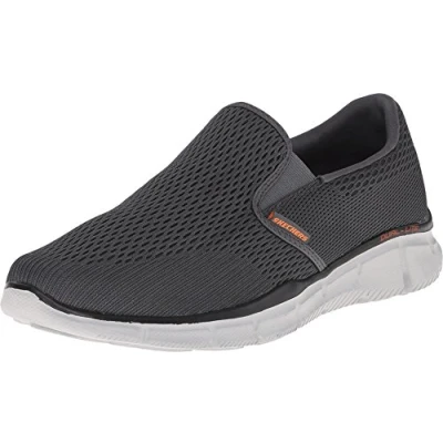 Imagen de Skechers Equalizer Double Play, Slip on Hombre, Charcoal/Gray, 48.5 EU Ancho