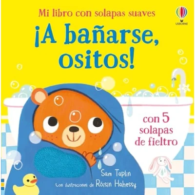Imagen de ¡A bañarse, ositos! (Mi libro con solapas suaves)