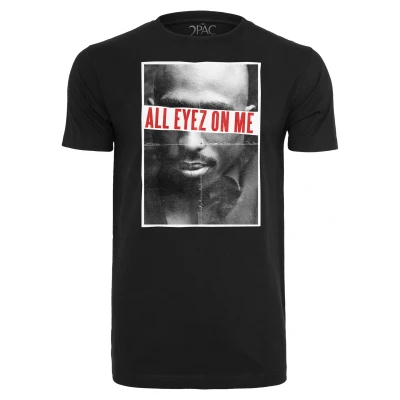 Imagen de Mister Tee 2PAC ALL EYEZ ON ME Camiseta estampada, Hombre, Talla: 4XL, Black