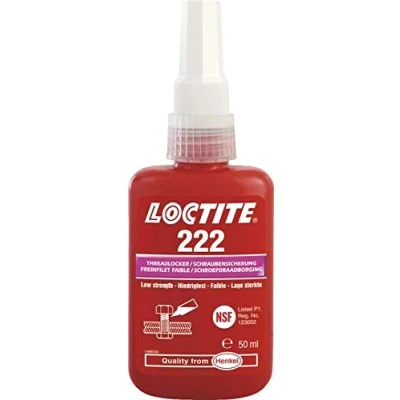 Imagen de Loctite Fijacion Roscas Baja Resisten 50 Ml