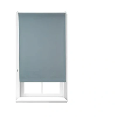 Imagen de Relaxdays Estor Opaco Térmico, Sin Taladrar, Enrollable, Cadena, 1 Ud, Tela Aluminio, Gris, 70 x 160 cm