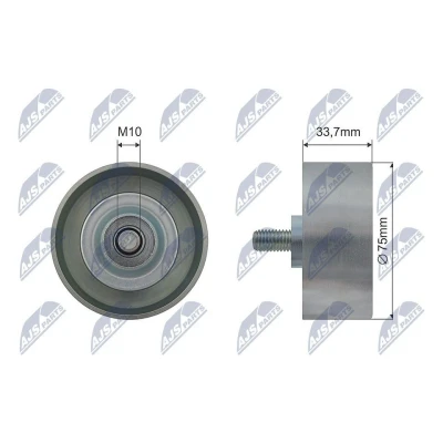 Imagen de Polea tensora, correa trapezoidal NTY RRK NS 008