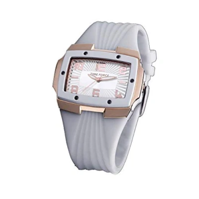 Imagen de Time Force Reloj Analógico para Mujer de Cuarzo con Correa en Caucho TF3135L11