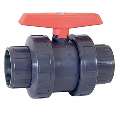Imagen de Suinga VALVULA ESFERA PVC ROSCADA 63MM. Llave de paso bola utilizada en tuberías POLIETILENO y 63 mm 2&quot;.