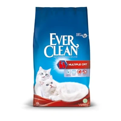 Imagen de Ever Clean Arena perfumada para hogares con Varios Gatos 20 litros