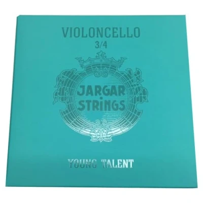 Imagen de JARGAR &quot;Young Talent&quot; Juego de cuerdas para Violonchelo 3/4 Medium núcleo acero; escala pequeña
