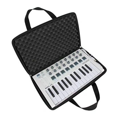 Imagen de Hermitshell Funda de viaje para Arturia MiniLab MKII/Arturia 3 Mini controlador MIDI invertido