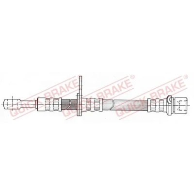 Imagen de Tubo flexible de frenos QUICK BRAKE 58.977