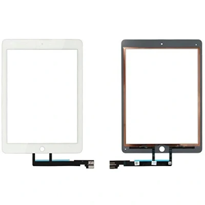 Imagen de Bucom Pantalla de cristal para iPad Pro 9,7&quot; A1673, A1674 y A1675, color blanco