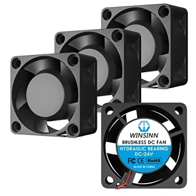 Imagen de WINSINN Ventilador de 40 mm 24 V sin escobillas 4020 x 20 para refrigeración Creality Ender 3 / Pro Alta velocidad (paquete 4 unidades)