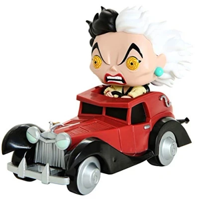 Imagen de 101 Dálmatas Figura Vinilo Cruella in Car Pop Rides 61 ¡Funko Pop! Standard