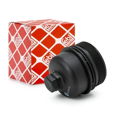 Imagen de FEBI BILSTEIN 171342 Cubierta, caja filtro de aceite con junta anular PEUGEOT: Partner II Furgón, 308 Hatchback, 206+ Hatchback norauto, oscaro,