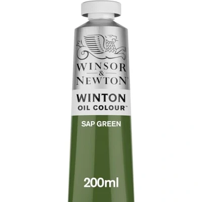 Imagen de Winsor &amp; Newton Winton Tubo de Pintura al Óleo, 200 ML, Verde (Verde Vejiga)