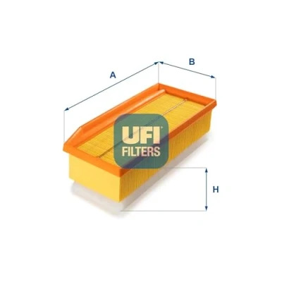 Imagen de UFI 30.A16.00 Filtro de aire 79 124 273 Cartucho filtrante DACIA: Sandero III, Duster SUV, II, RENAULT: CLIO 4, Captur, IV Grandtour