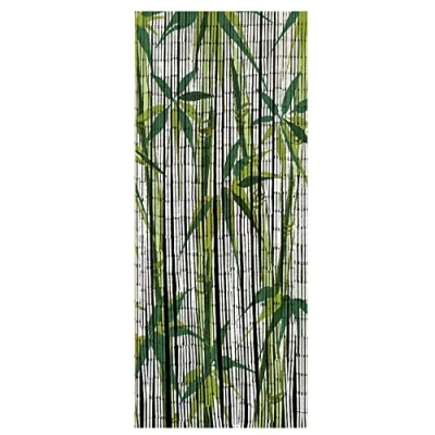 Imagen de WENKO Maximex Cortina de bambú, con Motivo Decorativo para salón o jardín, Colocar Encima la Puerta, bambú 65 hebras, Hecha a Mano, Dimensiones (Ancho x Alto): 90x200 cm