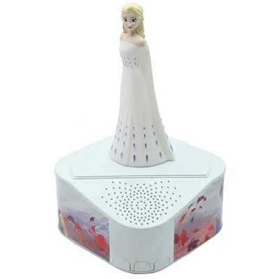 Imagen de Lexibook Btd80fz Altavoz Frozen, Figura Luminosa, Bluetooth 5.0, Puerto USB Tipo C, Color Azul/Blanco
